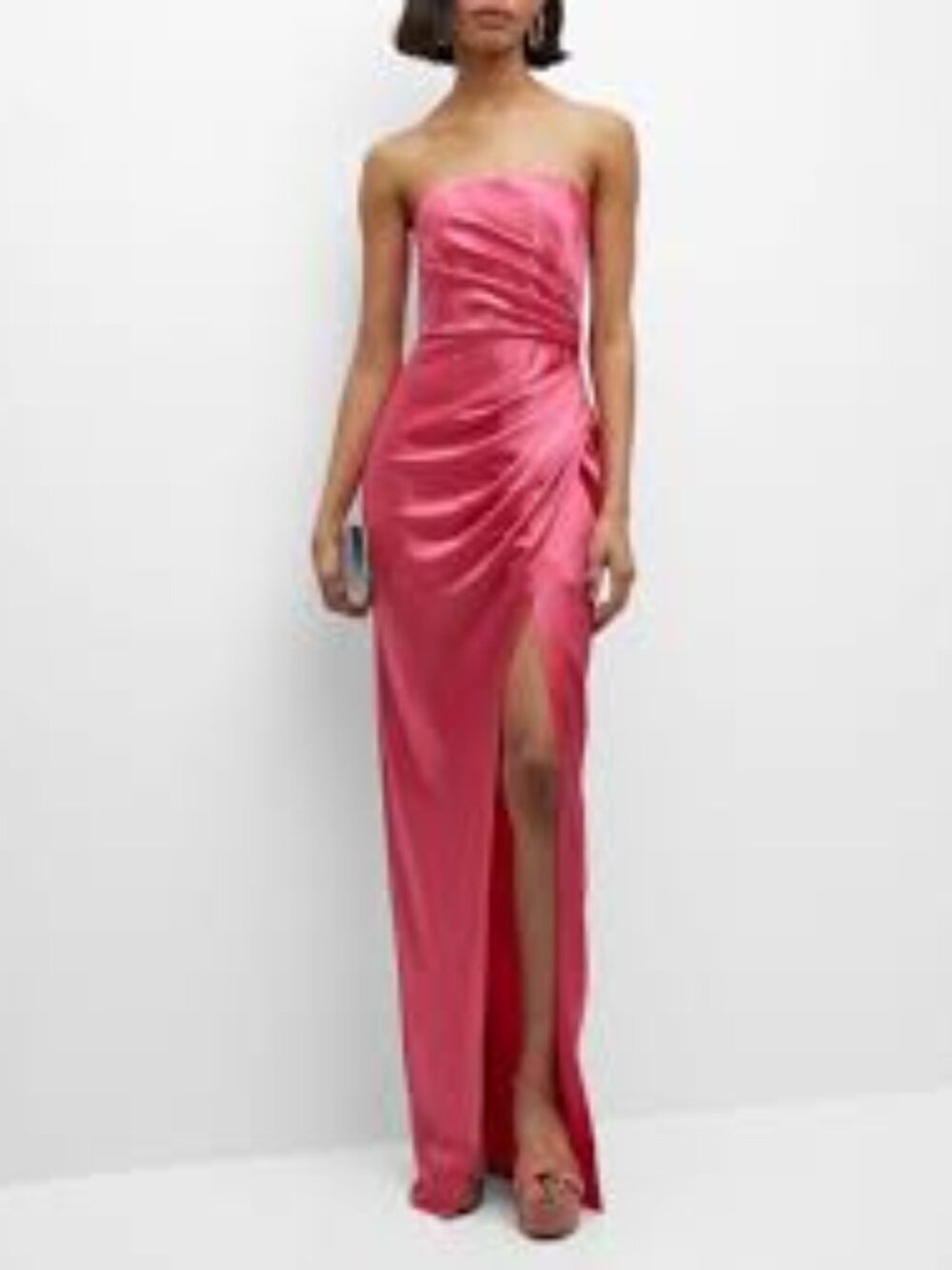 EUC! Priyanka Gorgeous Strapless Barbie Dress w/High Slit - Very Marilyn Monroe!